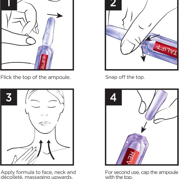 3 BOXES OF L'Oreal Paris 7 Day Revitalift Derm Intensives Hyaluronic Acid Serum - Picture 6 of 7